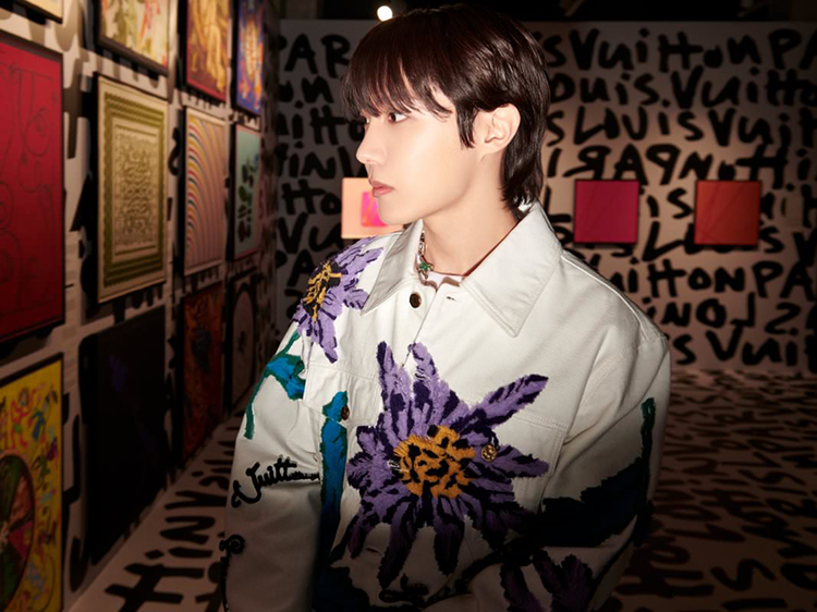 Photos: J-Hope for Louis Vuitton Photoshoot