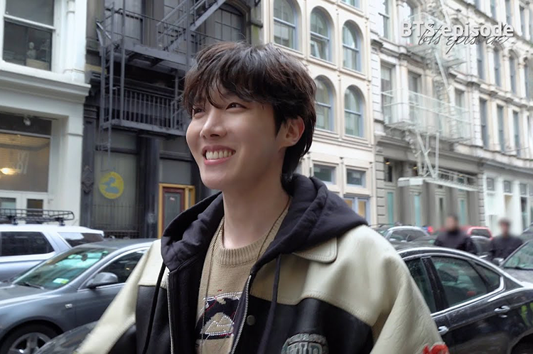 j-hope 'on the street (with J. Cole)' MV Shoot Sketch