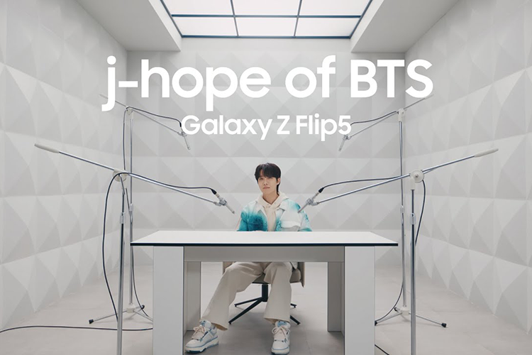 Watch: Galaxy x j-hope: Galaxy Z Flip5