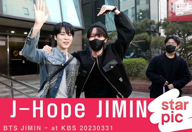 Watch Now: J-Hope and Jimin Spotted Leaving KBS Public Hall