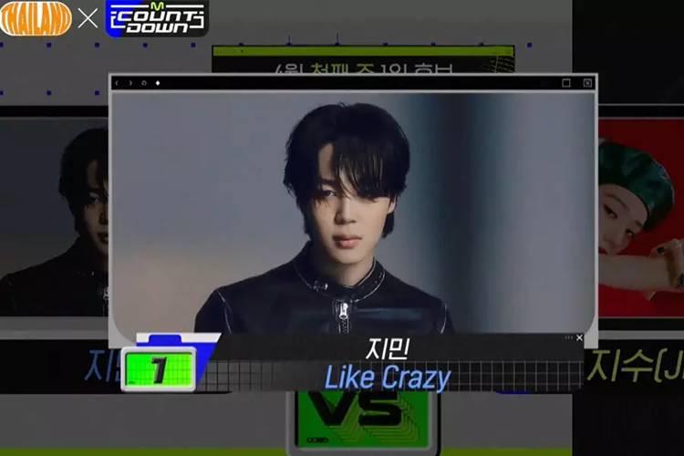 Jimin Takes “Like Crazy” 3rd Win On “M Countdown”