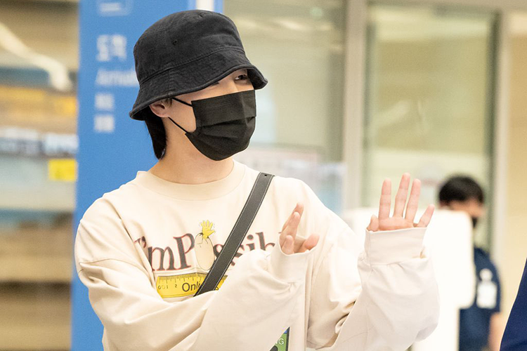 Photos: 05.06.2023 Jimin Arriving at Incheon International Airport