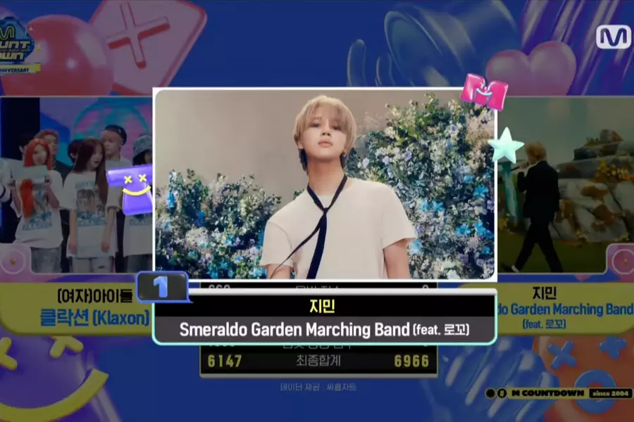Watch: Jimin Takes 2nd Win For "Smeraldo Garden Marching Band" On "M Countdown"