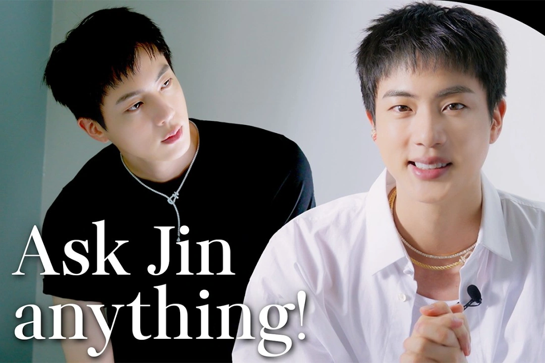 Watch: Ask Jin Anything! Q&A Time with BTS Jin, presented by W Korea