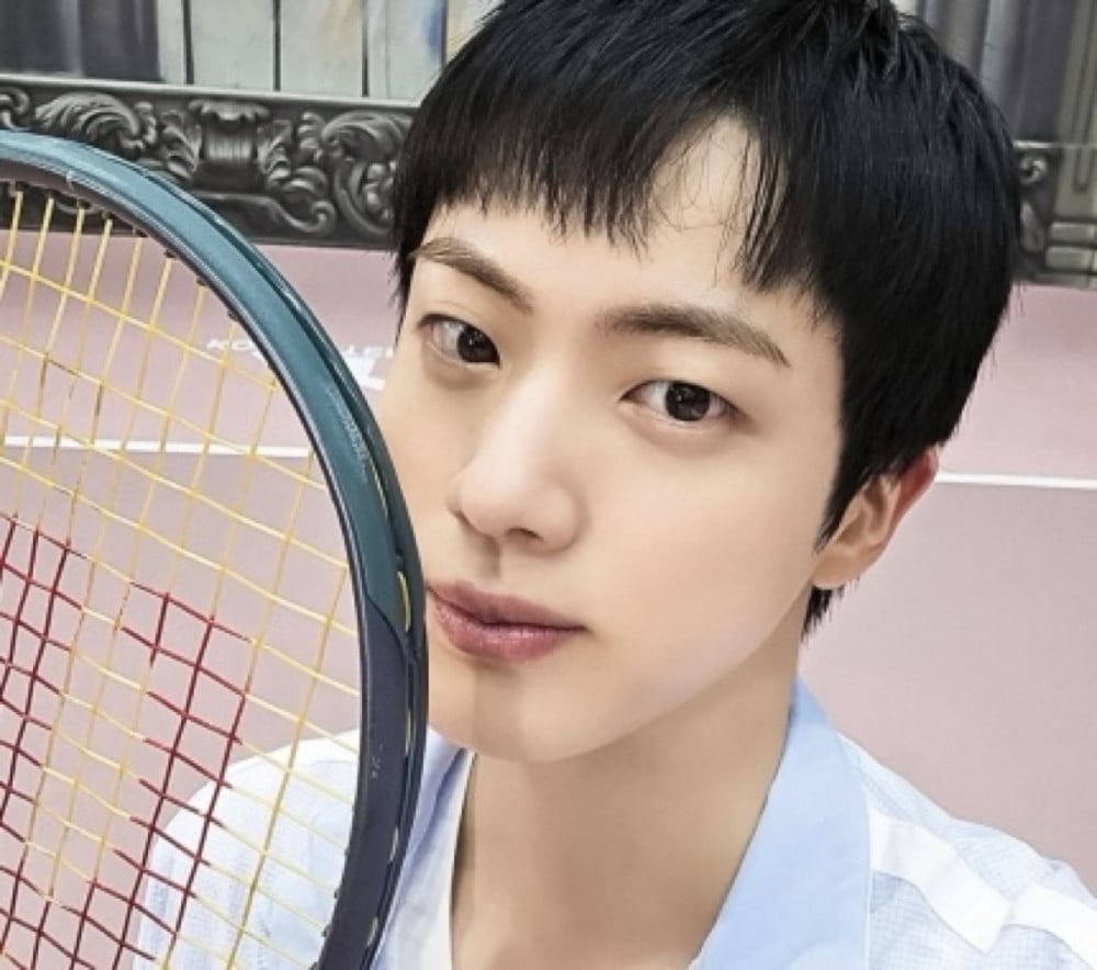 Jin showcases his athletic prowess and humor in “Run Jin: Prince of Tennis” episode