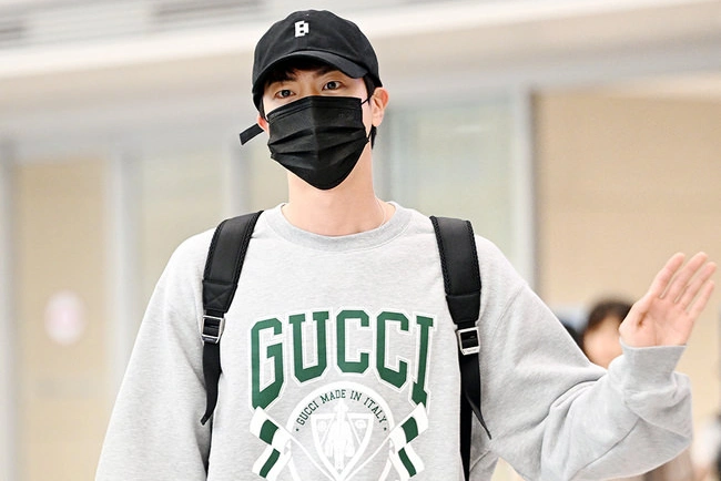 Photos: 09.22.2024 Jin Arriving at Incheon International Airport