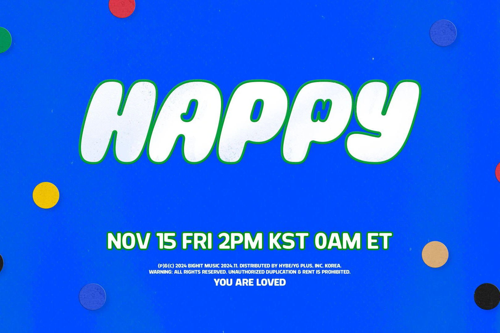 Jin of BTS to Release Debut Solo Album ‘Happy’