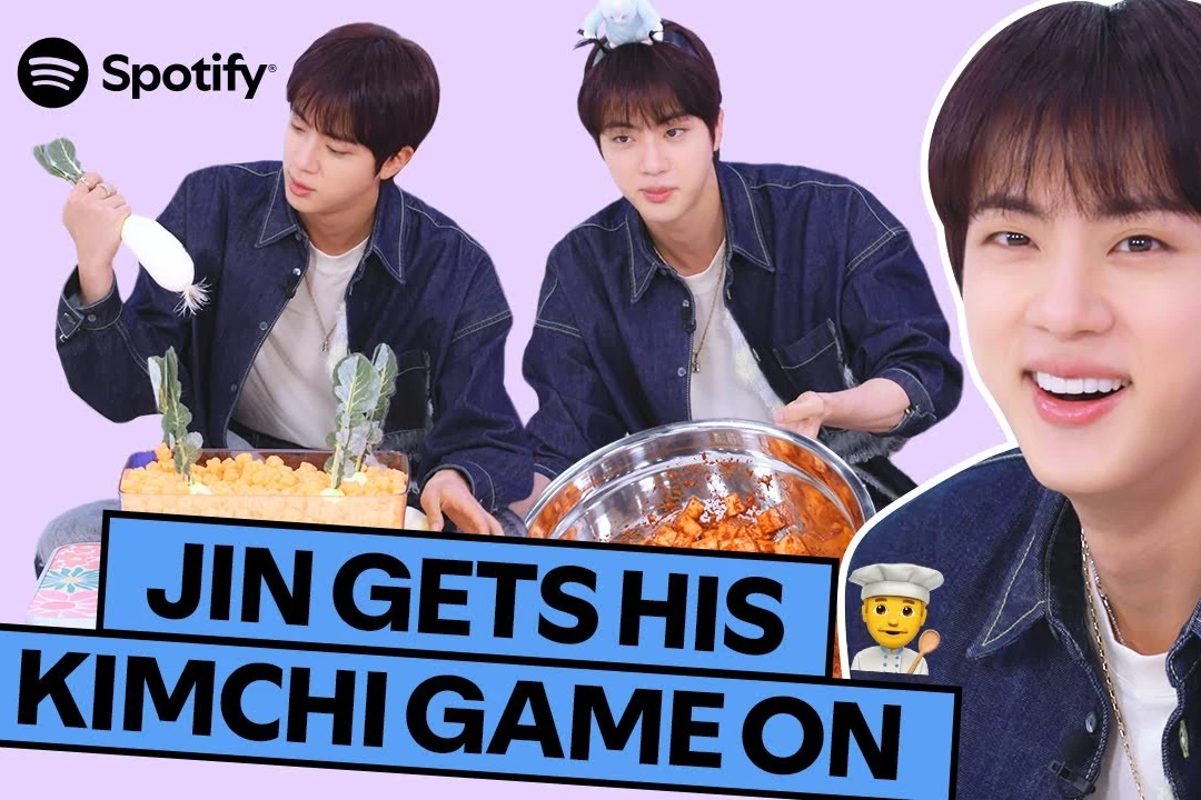 Watch: Jin appears on K-pop on Spotify