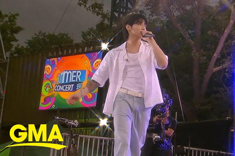 Watch: Jung Kook Performs at 2023 Good Morning America Summer Concert Series