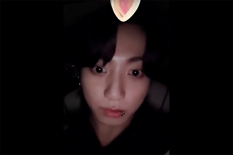 Watch: Jungkook goes live on Tiktok for the first time
