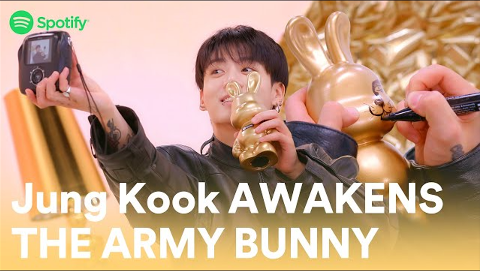 Watch: Jung Kook awakens the ARMY bunnyㅣBehind the Scenes