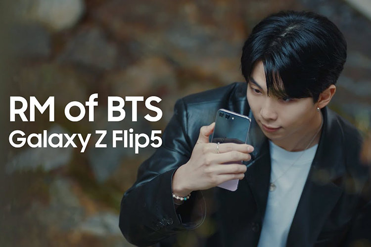 Watch: Galaxy x RM: Galaxy Z Flip5