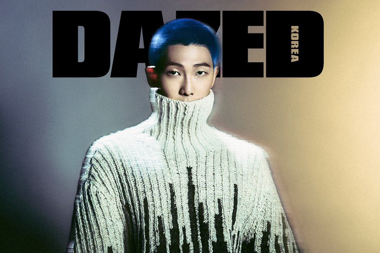 Photos: RM Graces Cover of Dazed Korea