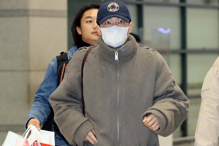 Photos: 10.30.2023 RM Arriving at Incheon International Airport