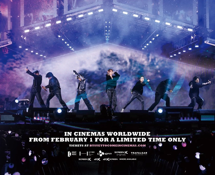 "Yet To Come in Cinemas" is screening worldwide