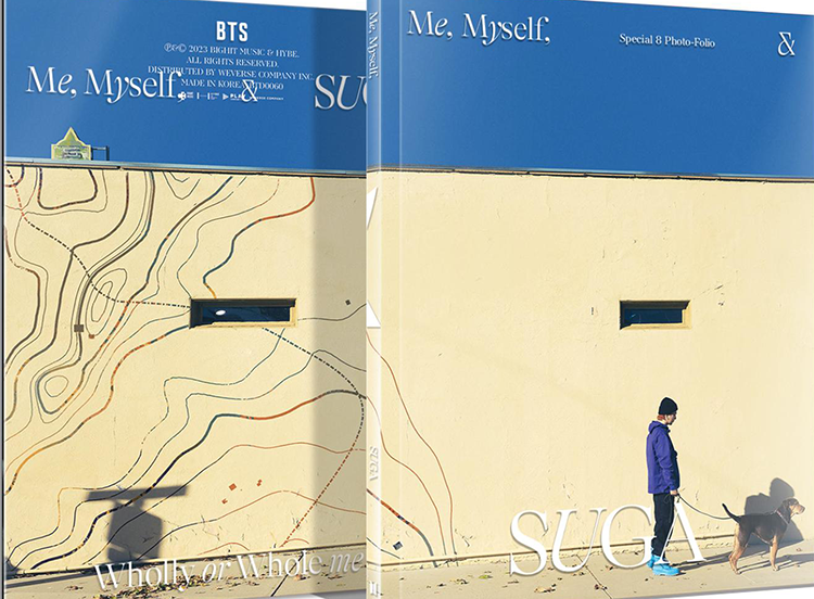 Pre-order SUGA's Me, Myself, and SUGA 'Wholly or Whole me' Photo-folio