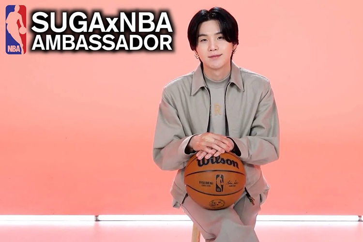 BTS star SUGA named NBA Ambassador