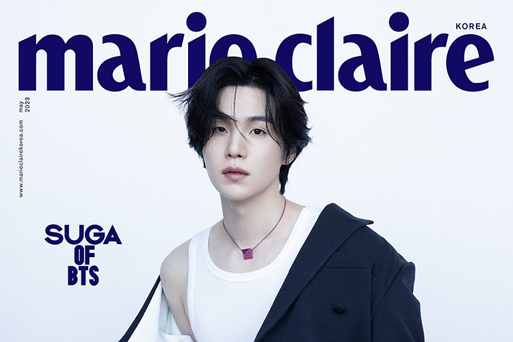 Marie Claire Korea: SUGA for May 2023