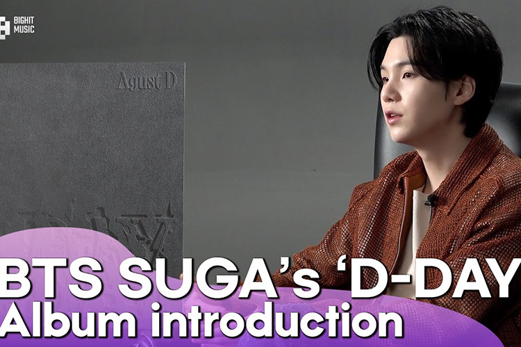 Watch Now: SUGA's "D-DAY" Album Introduction