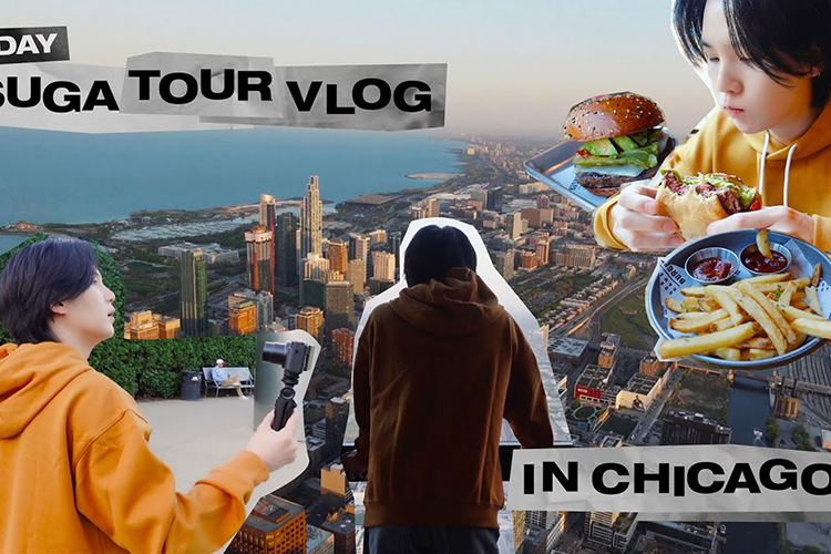 Watch Now: SUGA VLOG D-DAY TOUR in Chicago