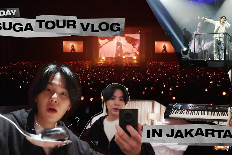 Watch Now: SUGA VLOG D-DAY TOUR in Jakarta