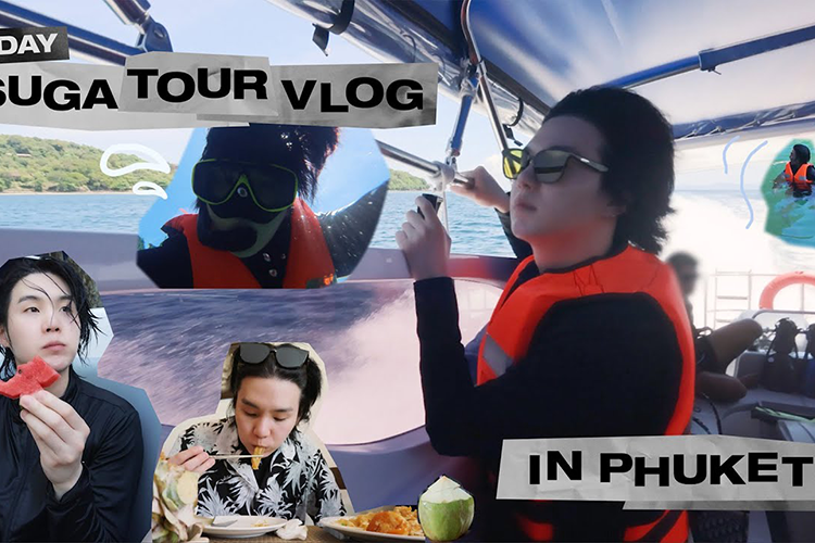 Watch: SUGA VLOG D-DAY TOUR in Phuket