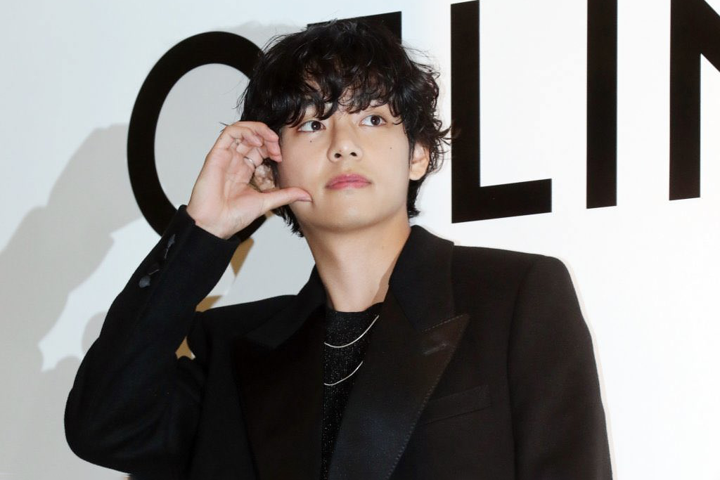 Photos: V at CELINE Pop-Up Store Event in Seoul