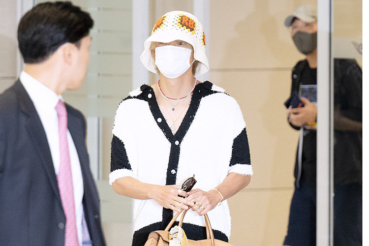 Photos: 06.09.2023 V Arriving at Incheon International Airport