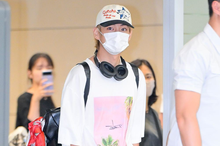 Photos: 06.16.2023 V Arriving at Incheon International Airport