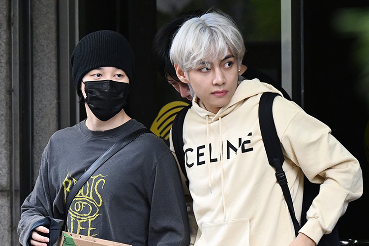 Photos: 09.15.2023 Jimin & V Spotted at Music Bank