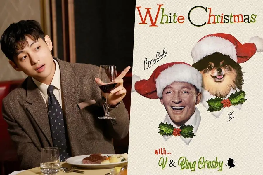 V Tops iTunes Charts Across The Globe With Bing Crosby Duet "White Christmas"